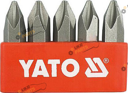 Набор бит Yato 5/16 квадрат, 5шт, PH2 (YT-2810)