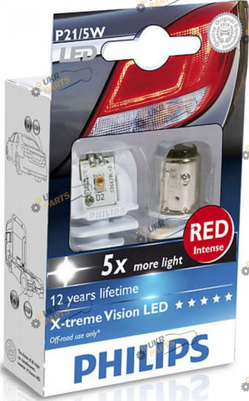 LED лампа Philips P21/5W 2 Вт (22691)