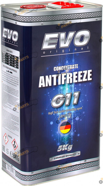 Концентрат антифриза EVO Long Life G11 синий 5 л (G11BLUE05KGx3)