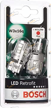 Лампочка Bosch W21/5W (T20) 12V 2,5 W (2шт.) (1987301525)