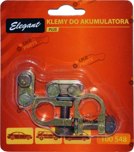 Клеммы аккумуляторные Elegant (EL100548)