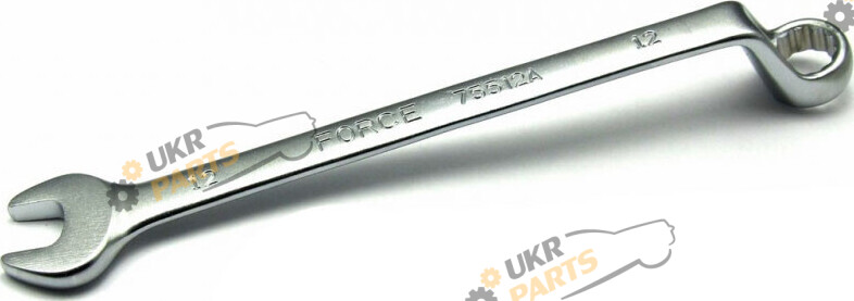 Ключ комбинированный Force изогнутый 11 мм (75511A)