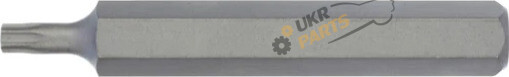 Бита Wurth ТХ25, довжина 75 mm, привід 10 mm удлиненная (0614788125)