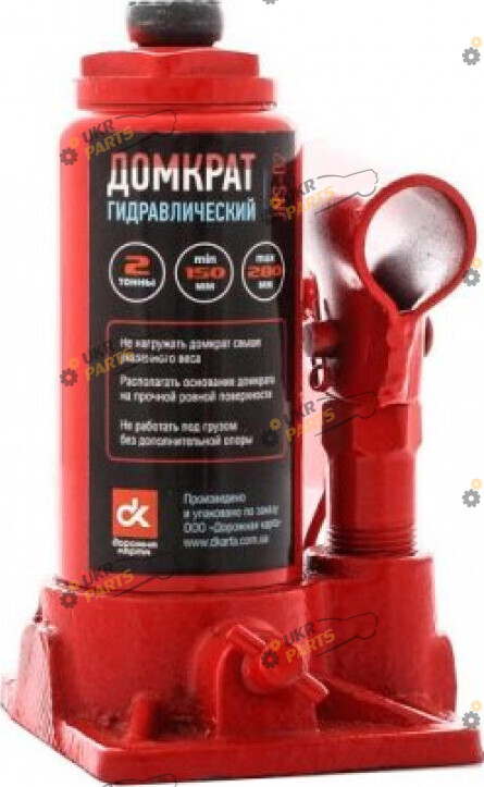Бутылочный Домкрат Дорожная карта 2 т Гидравлический (JNS-02)