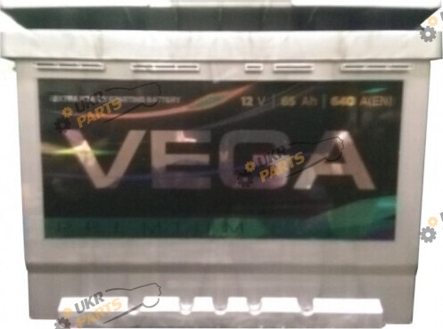 Автомобильный аккумулятор Vega Premium 640A L+ 65 Ач (6СТ-65АЗ)