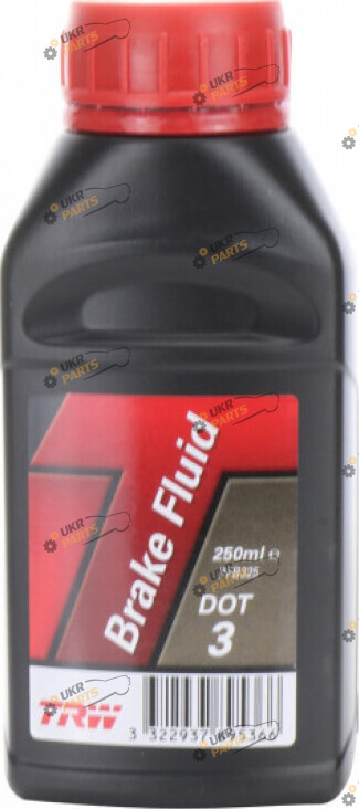 Тормозная жидкость TRW DOT 3 BRAKE FLUID 0.25 л (PFB 325)