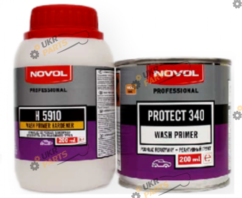 Грунтовка Novol PROTECT 340 1+1 красный 200 мл (37219)