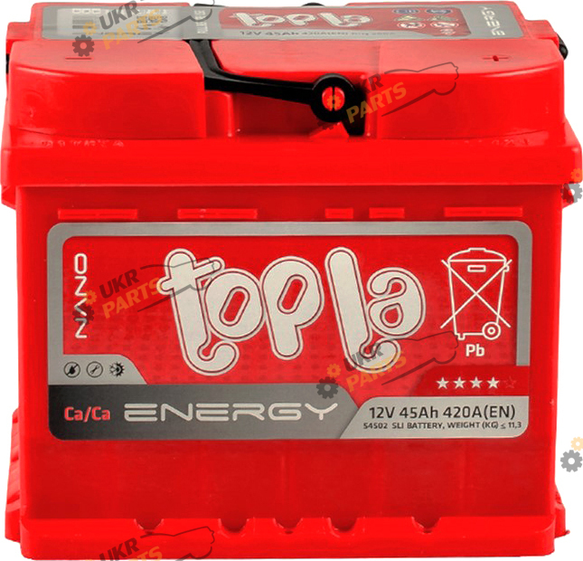 Автомобильный аккумулятор Topla Energy Euro 45 Ач (108 045)