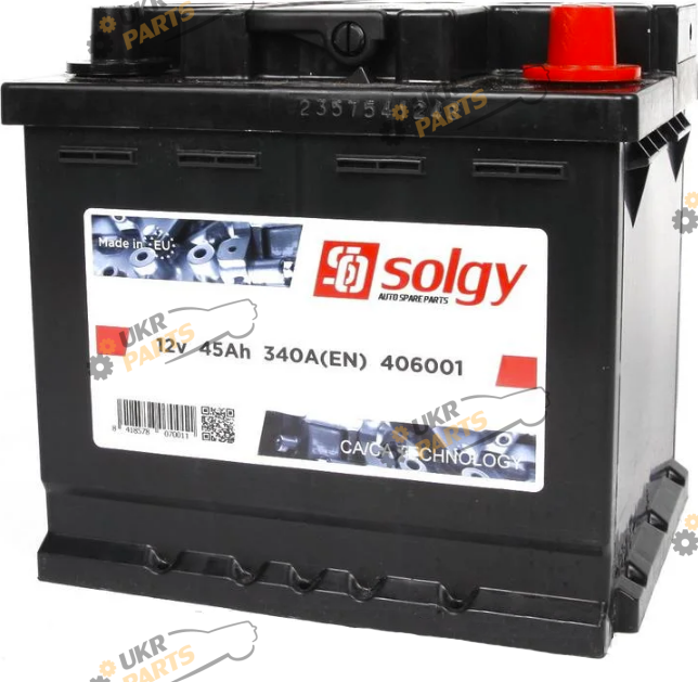 Автомобильный аккумулятор Solgy 45 Ач (406001)
