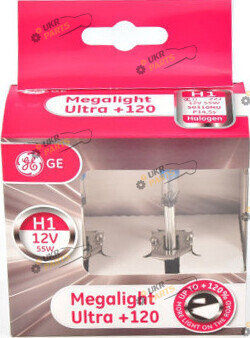 Галогеновая лампа GeneralElectric Megalight Ultra 120 H1 2 шт (50310NU.2D)