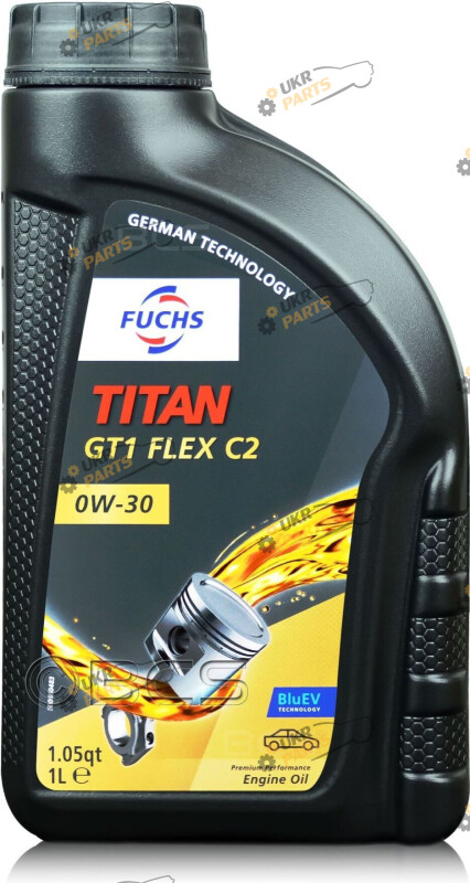 Моторное масло Fuchs TITAN GT1 FLEX C2 0W-30 1 л (602103772)