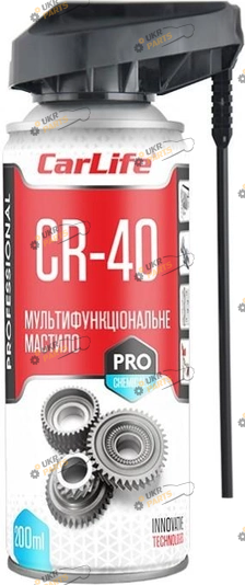 Универсальная смазка Carlife MULTIFUNCTIONAL LUBRICANT CR-40 Professional 0.2 л (CF203)