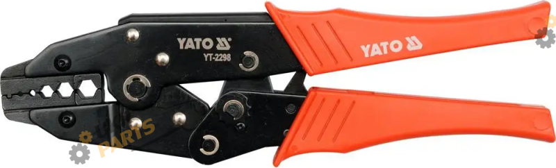 Клещи обжимные Yato для антенных клемм типа RG58, RG59, RG6, RG62, L= 240 мм (YT-2298)