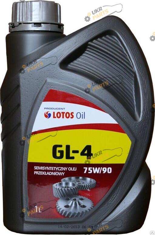 Масло трансмиссионное Lotos Semisyntetic Gear GL-4 75W-90 1 л (5900925000756)