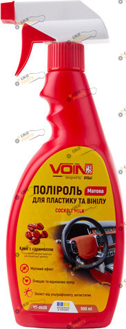 Полироль для пластика Voin матова Кава з карамеллю 0.5 л (VP-0539)