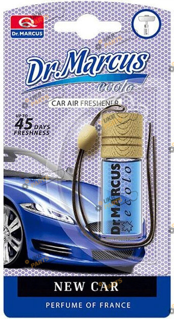 Ароматизатор DrMarkus ECOLO | Новая машина (Ароматизатор рідкий Dr.Marcus ECOLO NEW New Car коробка 4,5ml дерев'яний корок)