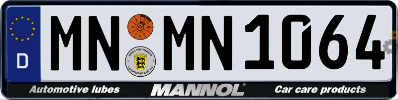Номерная рамка Mannol (1064)