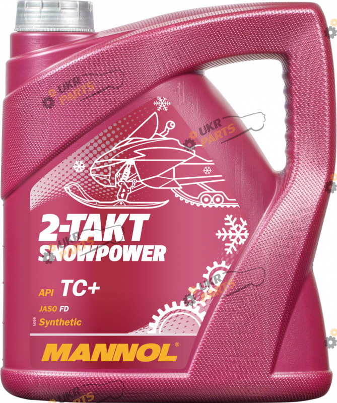 Моторное масло Mannol 2-Takt Snowpower 2T 4 л (MN7201-4)