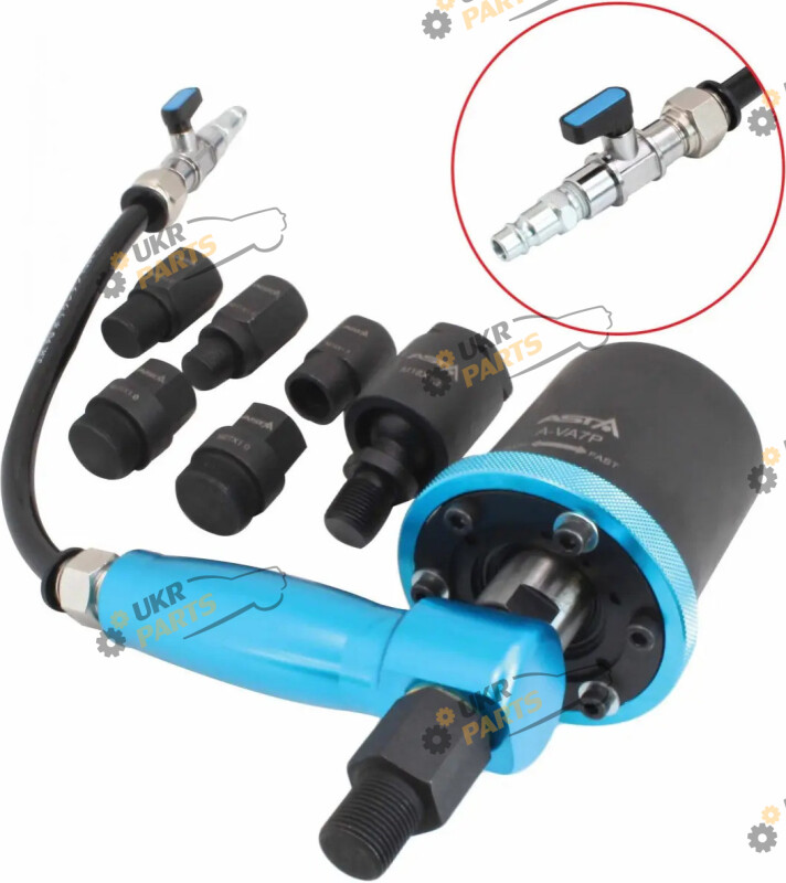 Съемник форсунок Asta пневматический для BOSCH,SIEMENS,DELPHI,DENSO, 24шт. (A-VA7P)