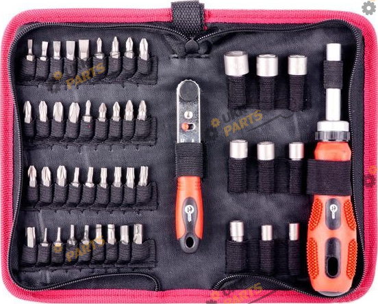 Отвертка с насадками Intertool 48 предметов (VT-1048)