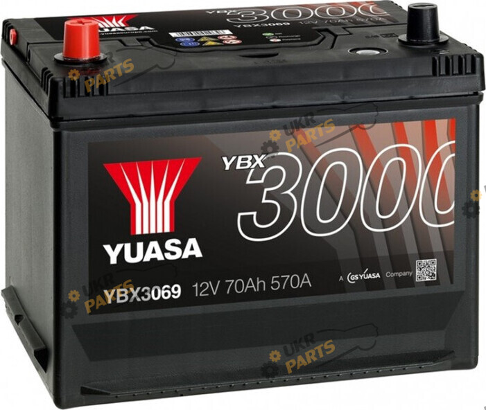 Автомобильный аккумулятор Yuasa SMF Battery Japan 70 Ач (YBX3069)