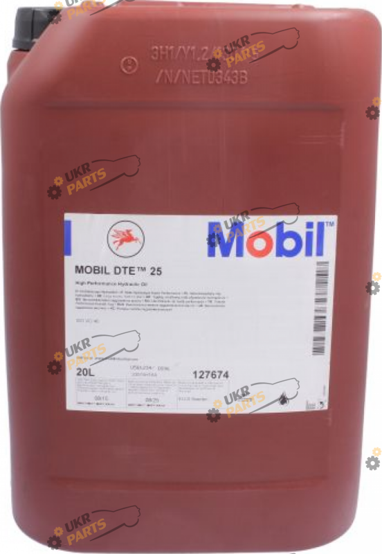 Масло гидравлическое Mobil MOBIL DTE 25 46 20 л (MOBILDTE2520L)