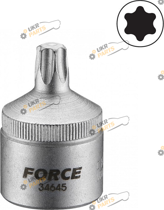 Головка Torx T Force квадрат 1/2