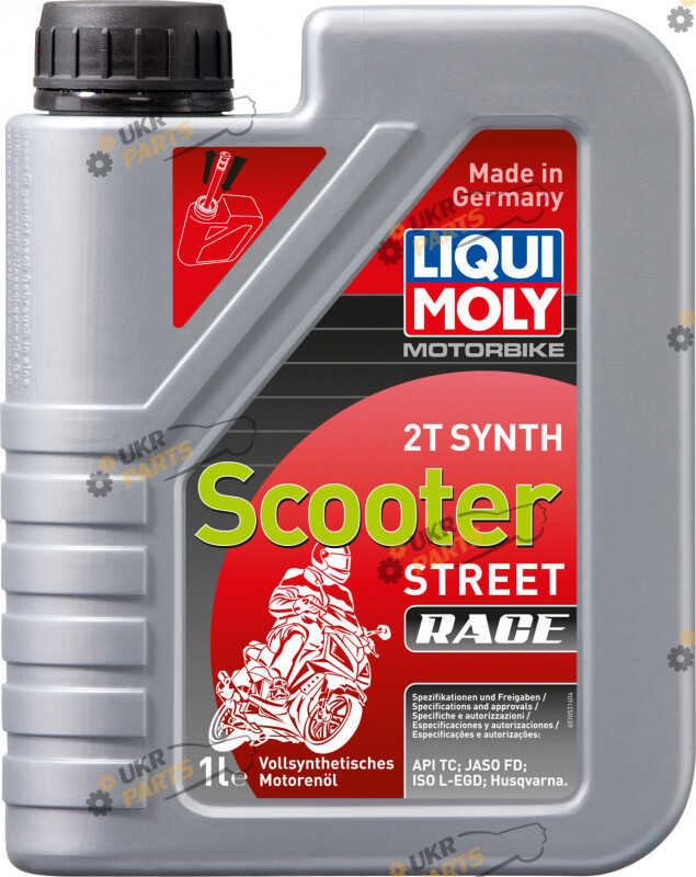 Моторное масло Liqui Moly Motorrad Scooter Synth 2T 1 л (1053)