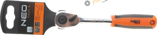 Трещетка 1/4 дюйма NEO TOOLS 155mm (08-523)