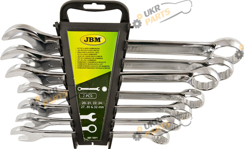 Набор комбинированных ключей JBM 20 мм 7шт (52971)