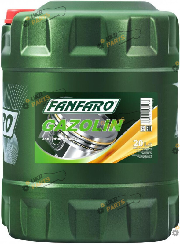Моторное масло Fanfaro PDX 10W-40 20 л (FF650420)