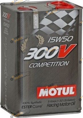 Моторное масло Motul 300V COMPETITION 15W-50 5 л (825751)