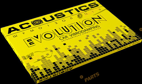 Виброизоляция ACOUSTICS EVOLUTION (700 x 500) 2 мм (віброізоляція ACOUSTICS EVOLUTION (700 x 500) 2,0мм толщ.)