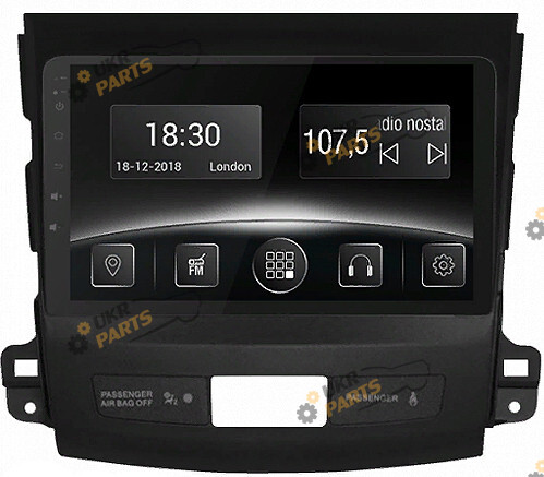 Штатная автомагнитола Gazer CM6509-CW6 Mitsubishi (28769)
