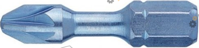 Набор бит USH Blue Shock PZ2 х 30 мм, 25 шт ударная (UUSL0062461)