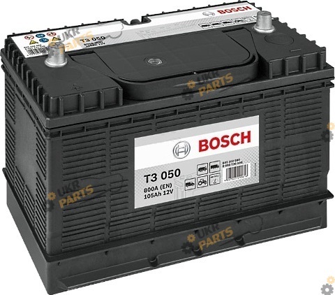 Грузовой аккумулятор Bosch T3 (T3 050) 800 А 105 Ач (0092T30500)