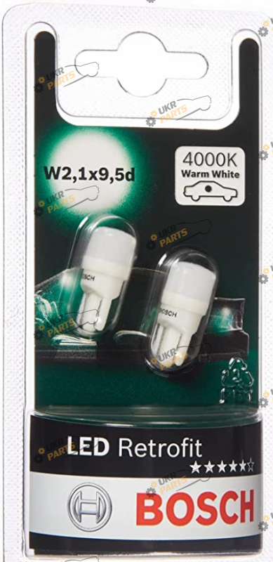Лампочка Bosch 12v 1w W5W Led Retrofit 4000k (1987301506)