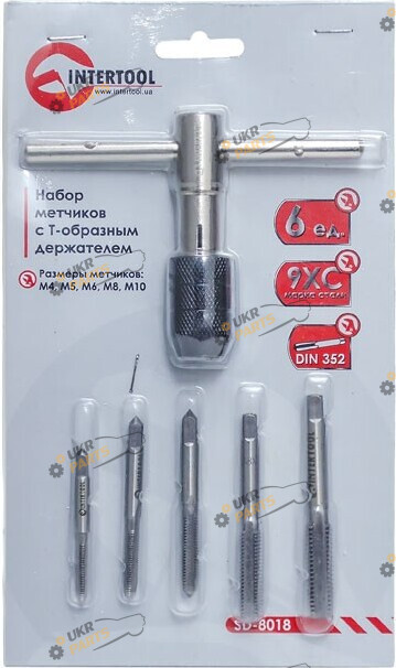 Intertool SD-8018 набор метчиков (SD-8018)