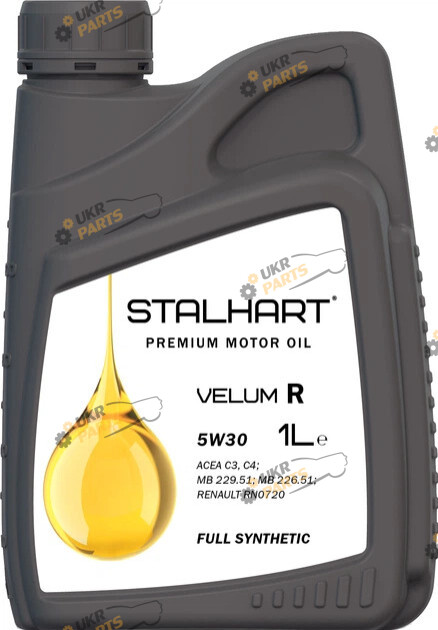 Моторное масло STALHART VELUM R 5W-30 1 л (745233)