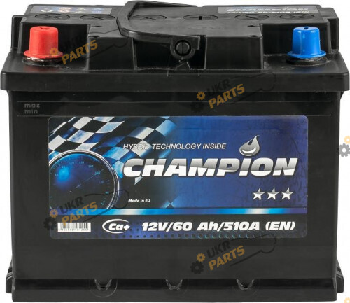 Автомобильный аккумулятор Champion Black 60 Ач (CHB60-1)