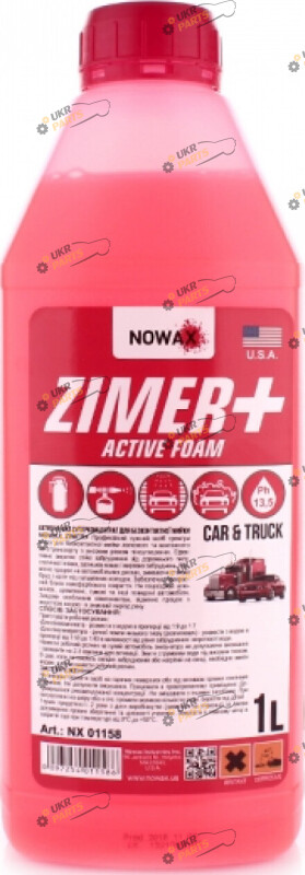 Шампунь для мойки NOWAX Zimer Plus 1 л (NX01158)