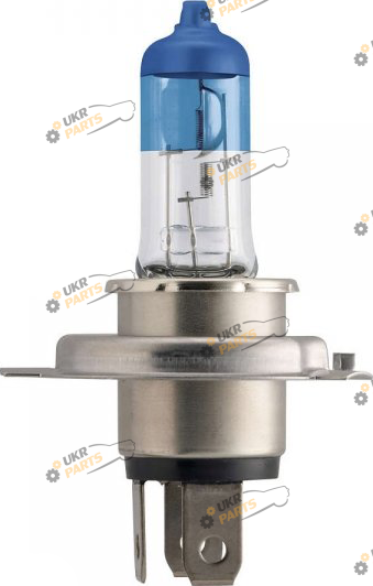 Галогеновая лампа Philips ColorVision Blue H4 2 шт (12342CVPBS2)