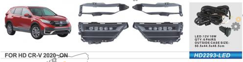 Фара противотуманная Vitol Honda CR-V/2019- (HD-2293-LED)