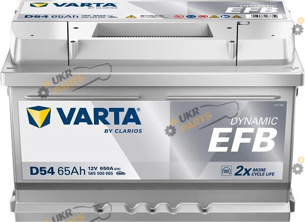 Автомобильный аккумулятор Varta Dynamic EFB 65 Ач (565500065K262)