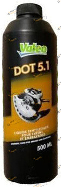 Тормозная жидкость Valeo DOT 5.1 0.5 л (402034)