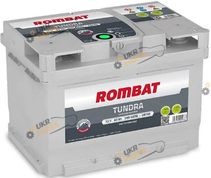 Автомобильный аккумулятор Rombat TUNDRA PLUS 60 Ач (EB260)