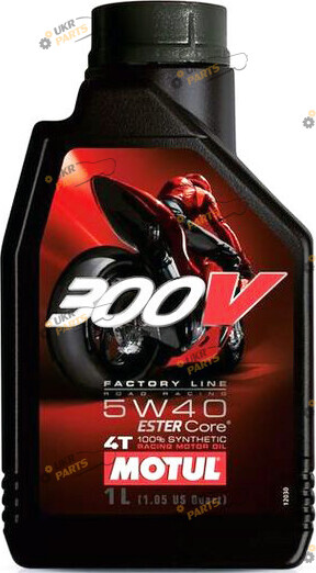 Моторное масло Motul 300V 4T Factory Line Road Racing 5W-40 1 л (836011)