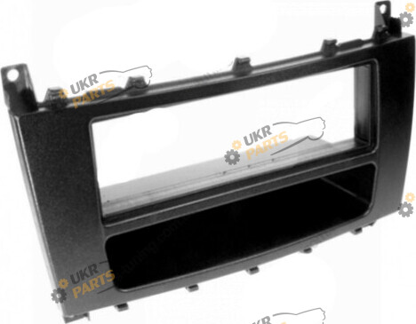Переходная рамка Mercedes C-class (W/S/CL 203 Facelift) 04 -07, CLC-class (CL203) 08-11 1 din (24498)