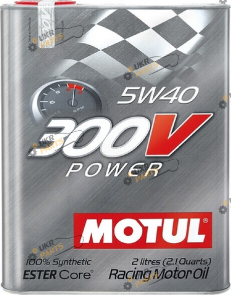 Моторное масло Motul 300V Power 5W-40 2 л (825602)