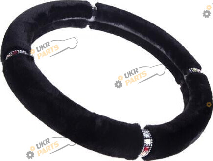Чехол на руль Vitol M (37-39 см) черный (VLOD-F93 BK/BK M)